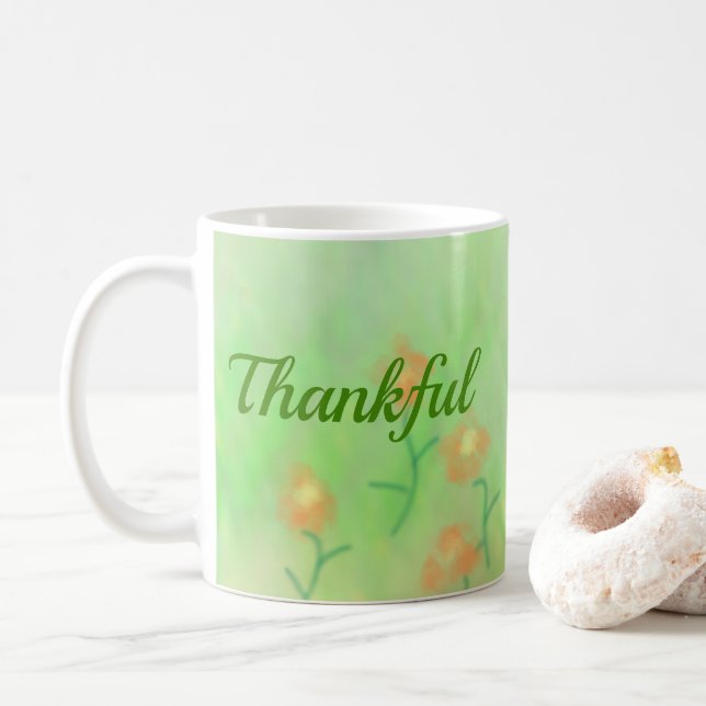 Dankbare Tasse (Mit Donut)