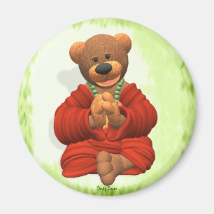Dankbarer Buddha-Bär Magnet