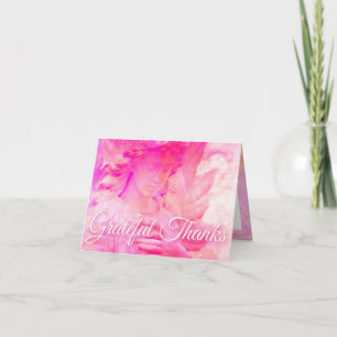 Dankbarer Dank-Engel notecard w/colorful Innenraum Dankeskarte