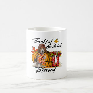 Dankbarer dankbarer Beagle Dog Lovers Fall Thanksg Kaffeetasse