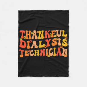Dankbarer Dialysetechniker Erntedank Dialyse Fleecedecke