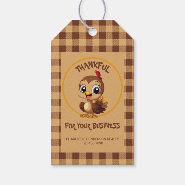 Dankbarer Erntedank Türkei Urlaub Geschenkanhänger (Vorderseite)