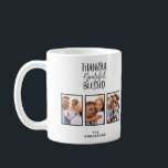 Dankbarer, gesegneter Foto Erntedank   Kaffeetasse<br><div class="desc">Dankbare,  dankbare,  gesegnete Erntedank Foto Geschenk</div>