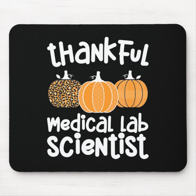 Dankbarer medizinischer Labrador Wissenschaftler E Mousepad (Vorne)
