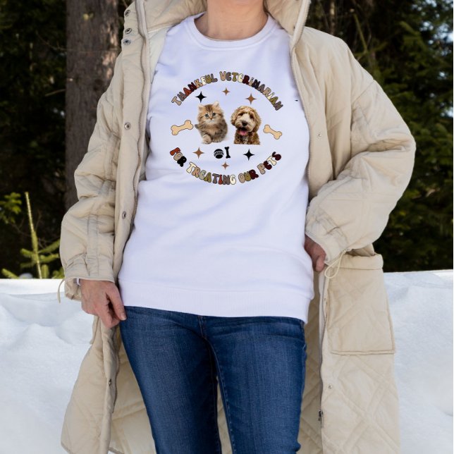 Dankbarer Tierarzt für die Behandlung unserer Haus Sweatshirt (Von Creator hochgeladen)