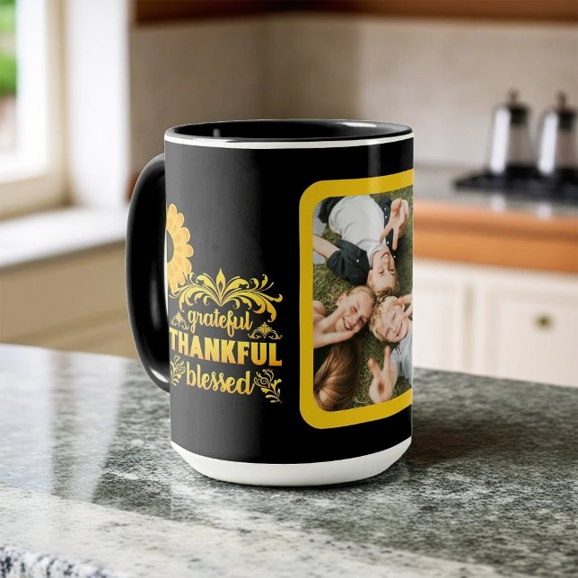 Dankbares, dankbares, gesegnetes Foto Tasse (Von Creator hochgeladen)