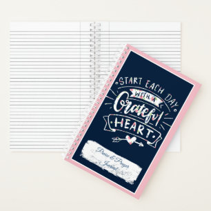 Dankbares Herz Blumen Lob & Gebetsjournal Notizbuch