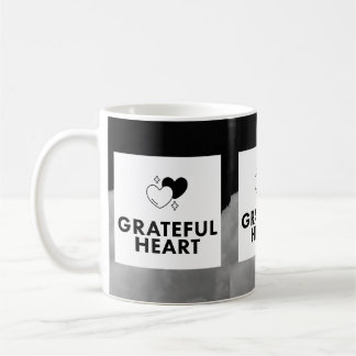 Dankbares Herz. Kaffeetasse. Kaffeetasse