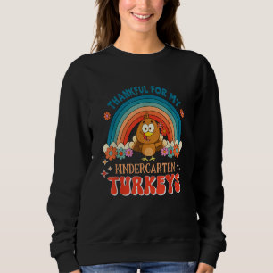 Dankbares Kostüm für Kindergartenlehrer Erntedankf Sweatshirt
