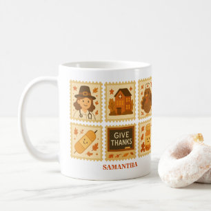 Dankbares KrankenCollage Fall Kaffeetasse