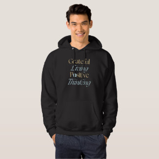Dankbares Leben, Positives Denken Hoodie