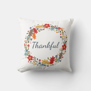Dankbares Wurfkissen Thanksgiving-Geschenk für Zuh Kissen
