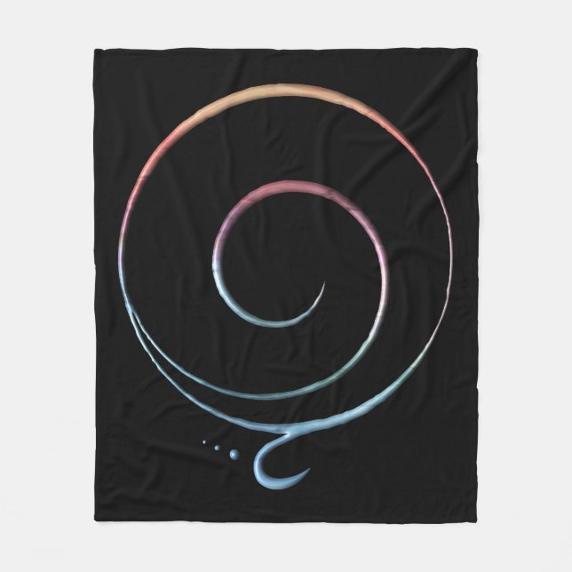 Dankbarkeit 1 fleecedecke (Vorderseite)