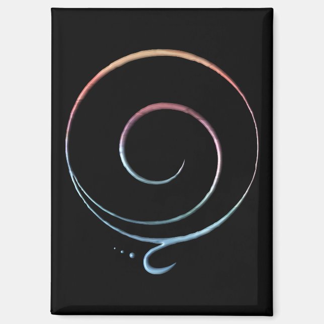 Dankbarkeit 1 magnet (Vorderseite)