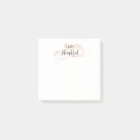 *~* Dankbarkeit Affirmation Rose Gold I BIN DANKFU