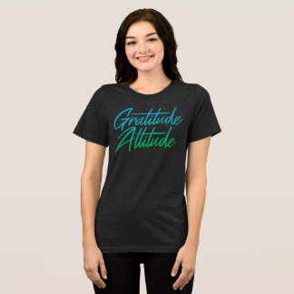 Dankbarkeit Attitude T - Shirt