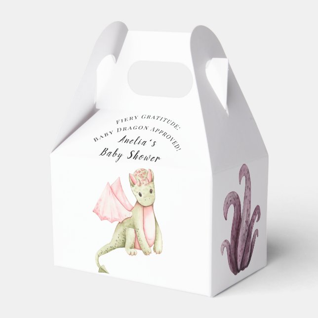 Dankbarkeit: Baby Dragon genehmigt! Geschenkschachtel (Vorderseite)