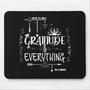Dankbarkeit Chalkboard 🖱 Mousepad