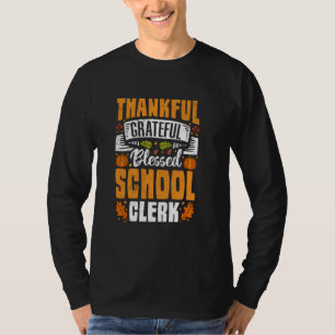 Dankbarkeit der Seligen Schule Thanksgivin T-Shirt