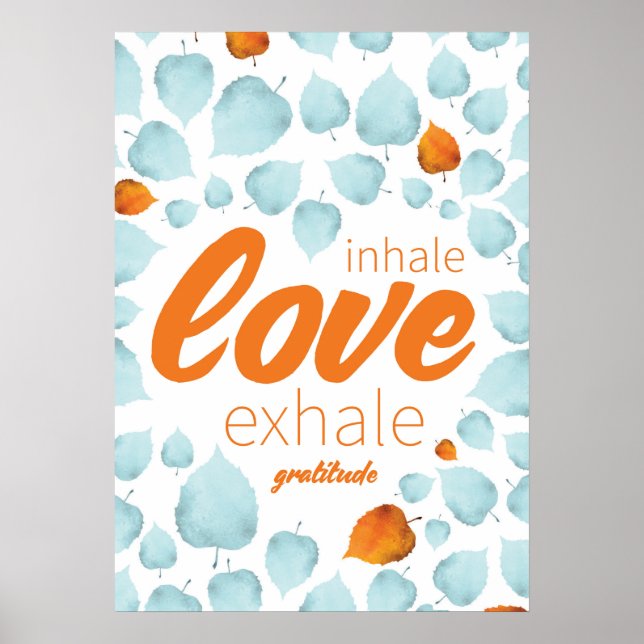 Dankbarkeit Ermutigung Erfolg Tipps zum Leben Zita Poster (Vorne)