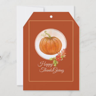Dankbarkeit: "ERNTEDANK GREETING CARD" Feiertagskarte