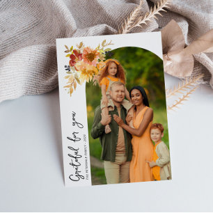 Dankbarkeit, Foto Erntedank Grußkarte Dankeskarte