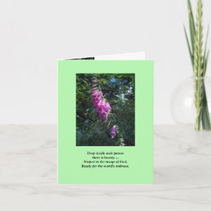 Dankbarkeit für Freundschaft Dankeskarte