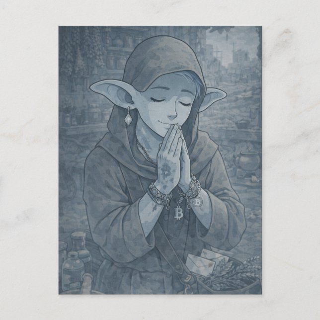 Dankbarkeit / Heiler / Zuhause  Postkarte (Vorderseite)