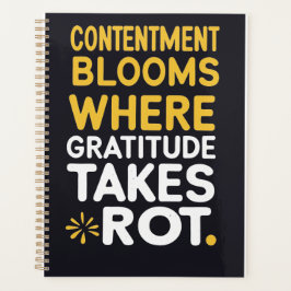 Dankbarkeit im Blut - inspirierend Planer