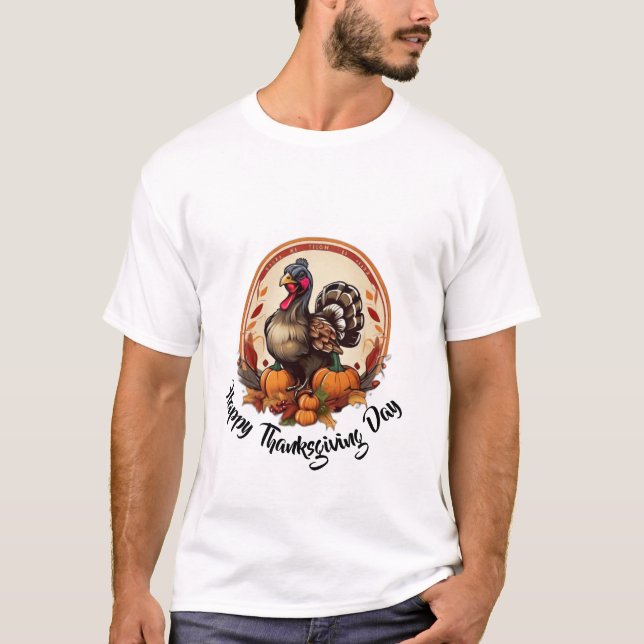 Dankbarkeit in Threads: Erntedank Day2024 T - Shir T-Shirt (Vorderseite)