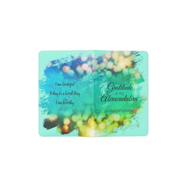 Dankbarkeit ist mein Abracadabra MOLESKINE® Notebo Moleskine Taschennotizbuch (Geöffnet)