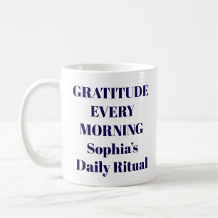 Dankbarkeit Jeden Morgen Tasse