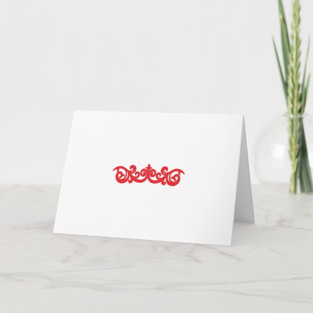 Dankbarkeit Personalisiert Karte (Vorderseite)