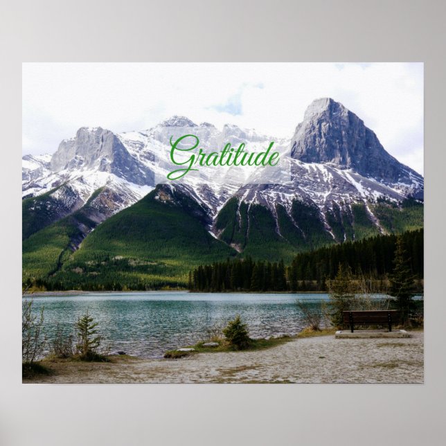 Dankbarkeit - Poster (Vorne)