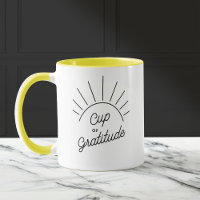 Dankbarkeit Sunshine Moderne Custom Message
