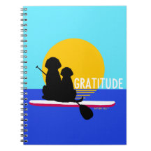 Dankbarkeit SUP Dogs Sunrise Journal