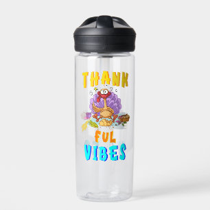 Dankbarkeit Vibes Trinkflasche