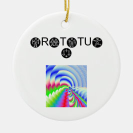 Dankbarkeit Wing Dings Keramik Ornament