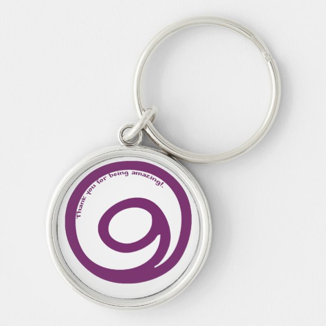 Dankbarkeits-Schlüsselanhänger Schlüsselanhänger (Vorne)