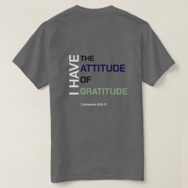 Dankbarkeits-T-Shirt T-Shirt