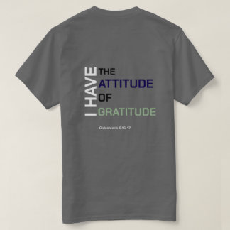 Dankbarkeits-T-Shirt T-Shirt