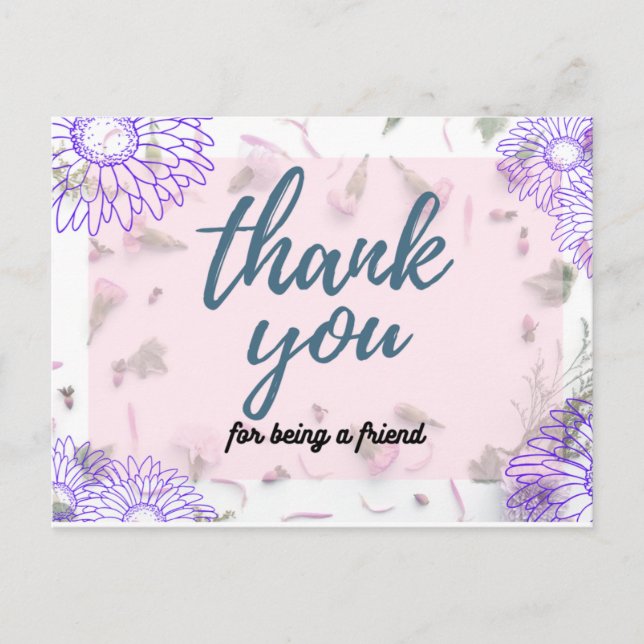 Danke 2 postkarte (Vorderseite)