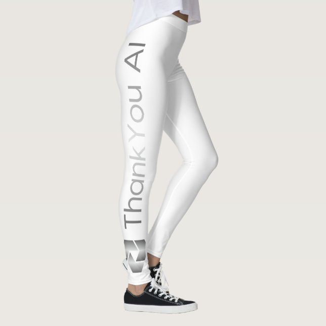"Danke, AI" Aktive Leggings (Rechts)