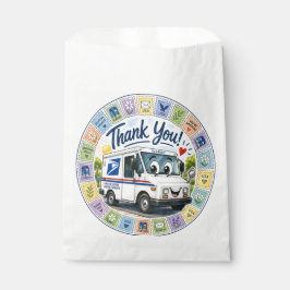 Danke an die Postmitarbeiter  Geschenktütchen