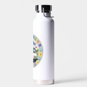 Danke an die Postmitarbeiter Trinkflasche
