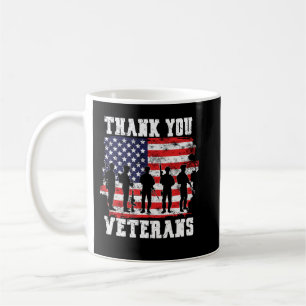 Danke an die Veteranen zum Veteranentag Kaffeetasse