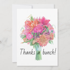 Danke an eine Bunch Floral Bouquet