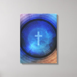 Danke an Gott Leinwanddruck