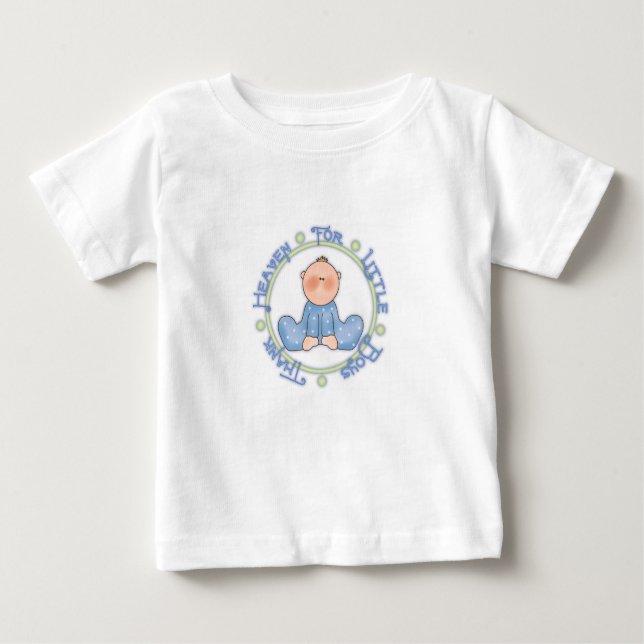 Danke an Heaven für die kleinen Jungs Baby T-shirt (Vorderseite)