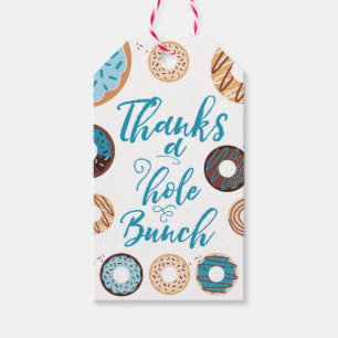 Danke an Hole Bunch Blue Gevor Tags Geschenkanhänger